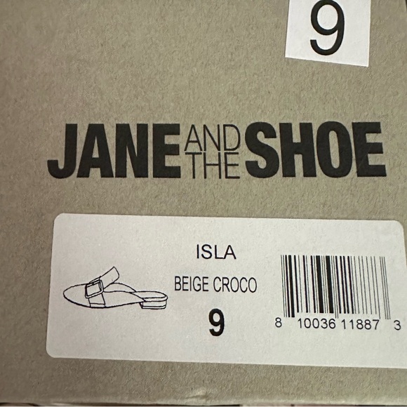 Jane and the Shoe beige crocodile Isla - Picture 9 of 9